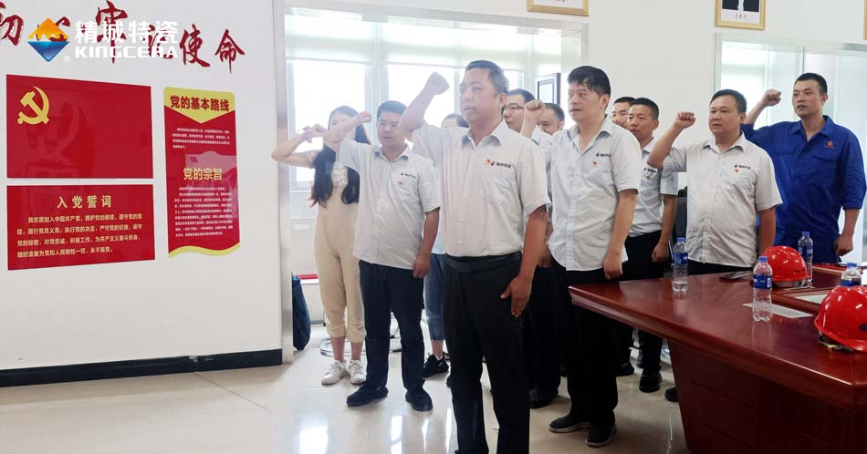 恒峰g22特瓷党支部组织寓目庆祝中国共产党建设100周年大会现场直播